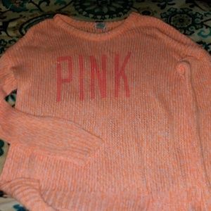 Pink sweater